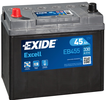 Аккумулятор EXIDE арт. EB455